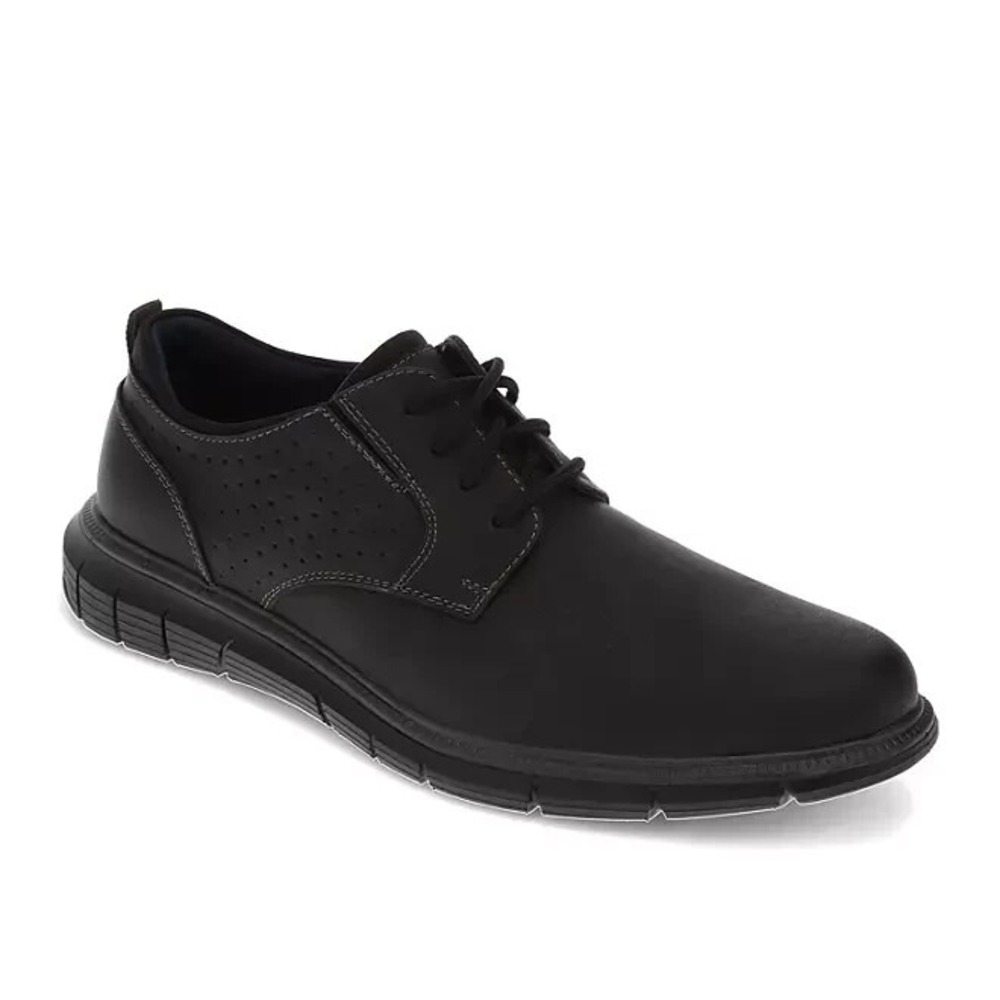 Dockers Mens Casual Dress Shoe Oxford Black Supremeflex Size 7